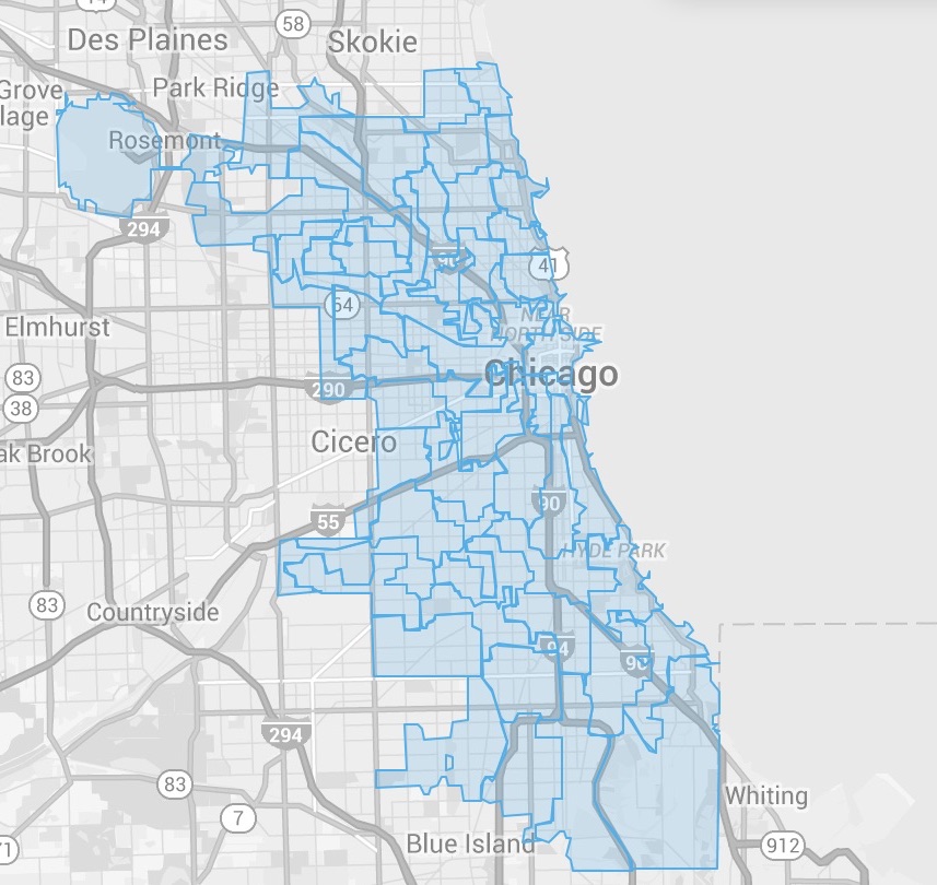 Chicago's 50 Wards